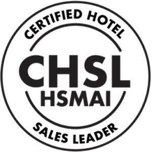 HSMAI Certified Hotel Sales Leader badge